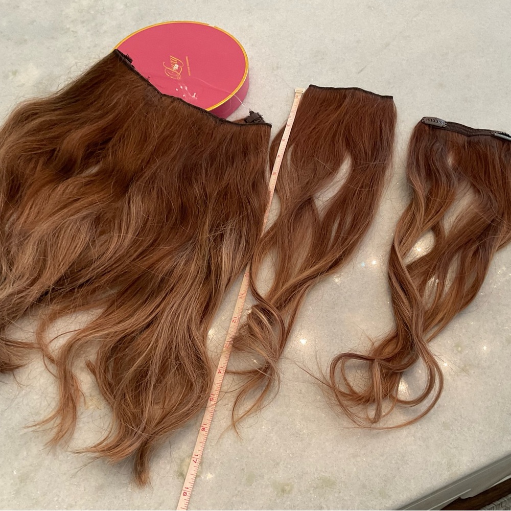 Luxy hair Halo extension 16"